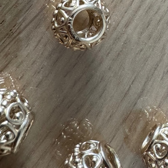 ‼️🤶 One (1) Authentic Pandora 14K Gold Gilded Cage Charm #750458 I have 6 🎄 - Picture 7 of 7